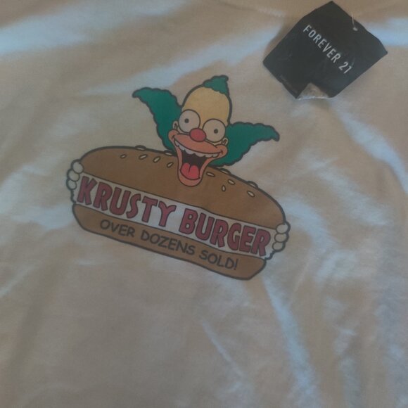 Forever 21 The Simpsons collection top size 2x New - Picture 2 of 5